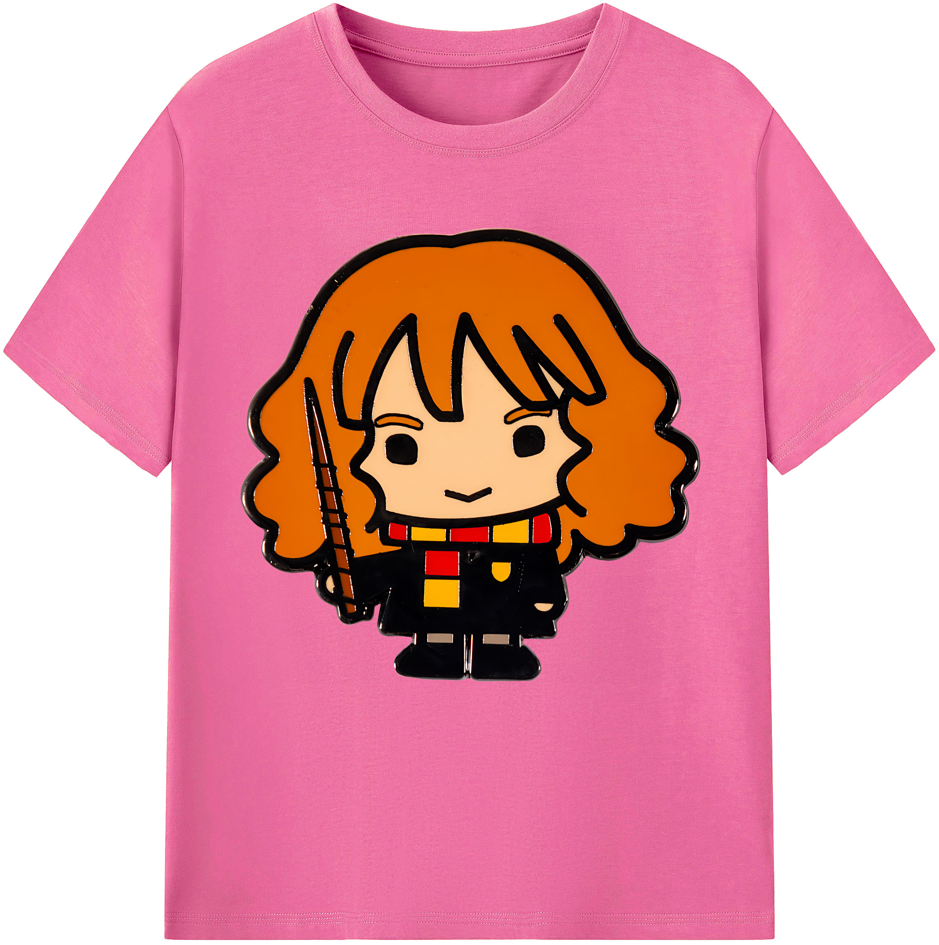 （画像用） Harry Potter ハリー・ポッターシリーズ レディースカジュアルプリントTシャツ（綿100％）